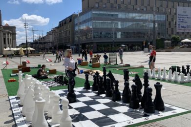 Gry plenerowe Mega Szachy Gry plenerowe Mega Szachy